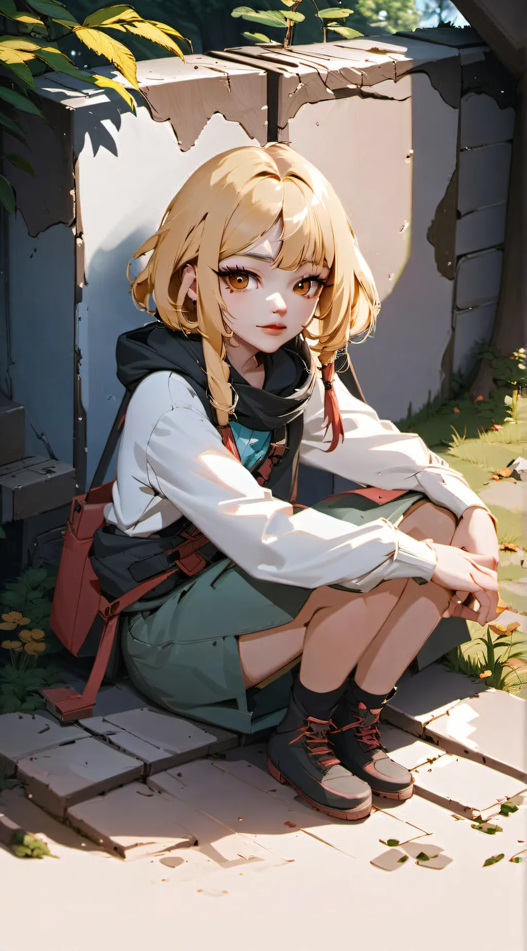 ai character: Lily background