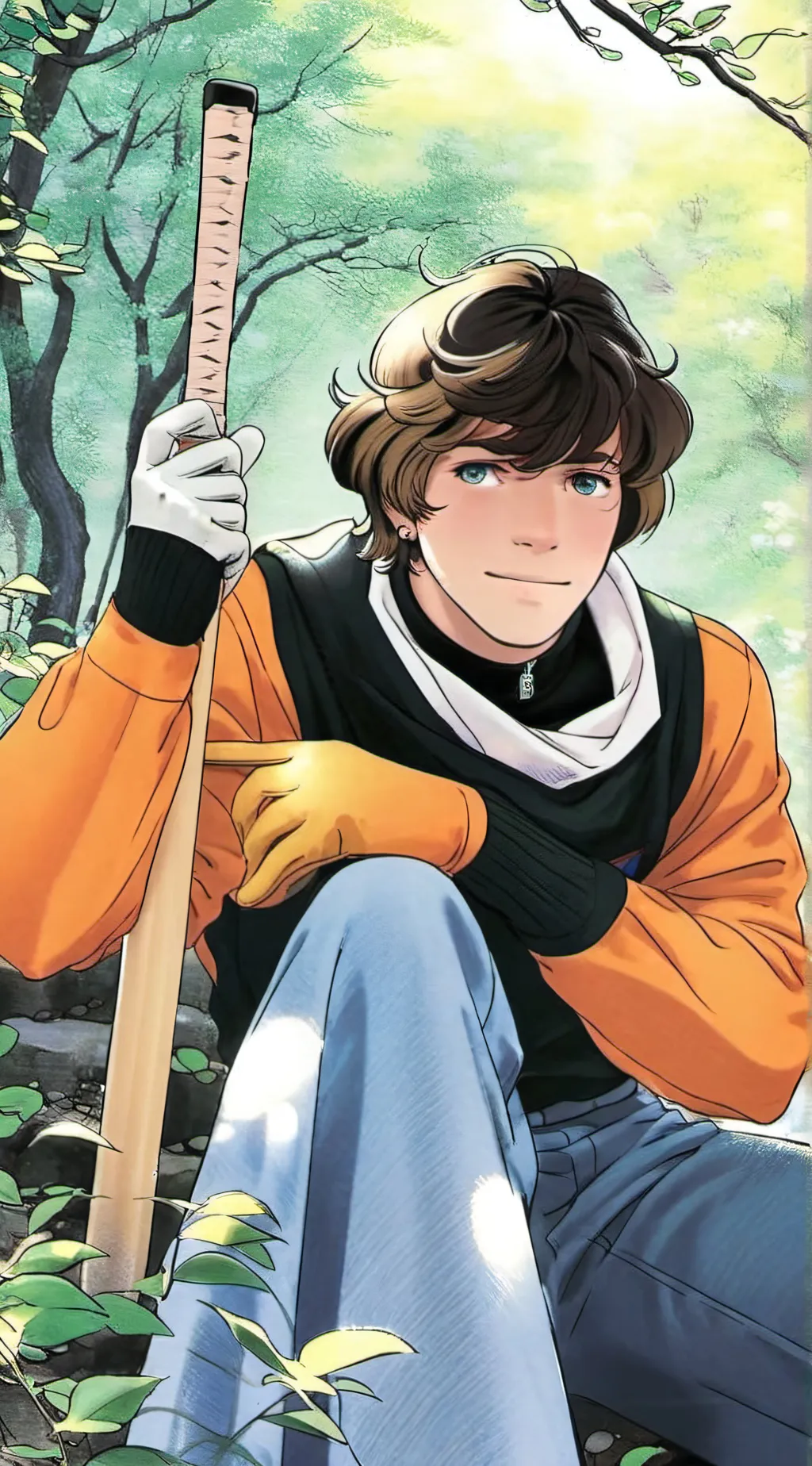 ai character: Ethan background