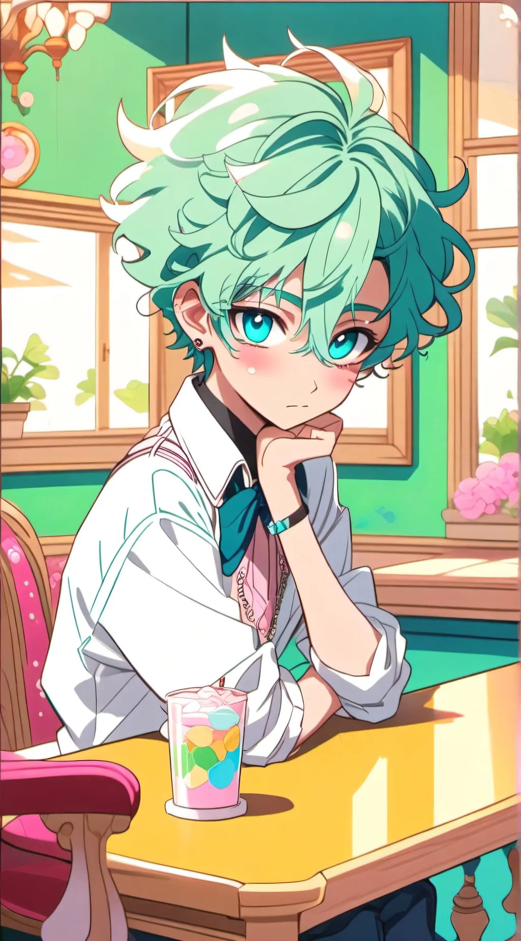 ai character: Theodore  background