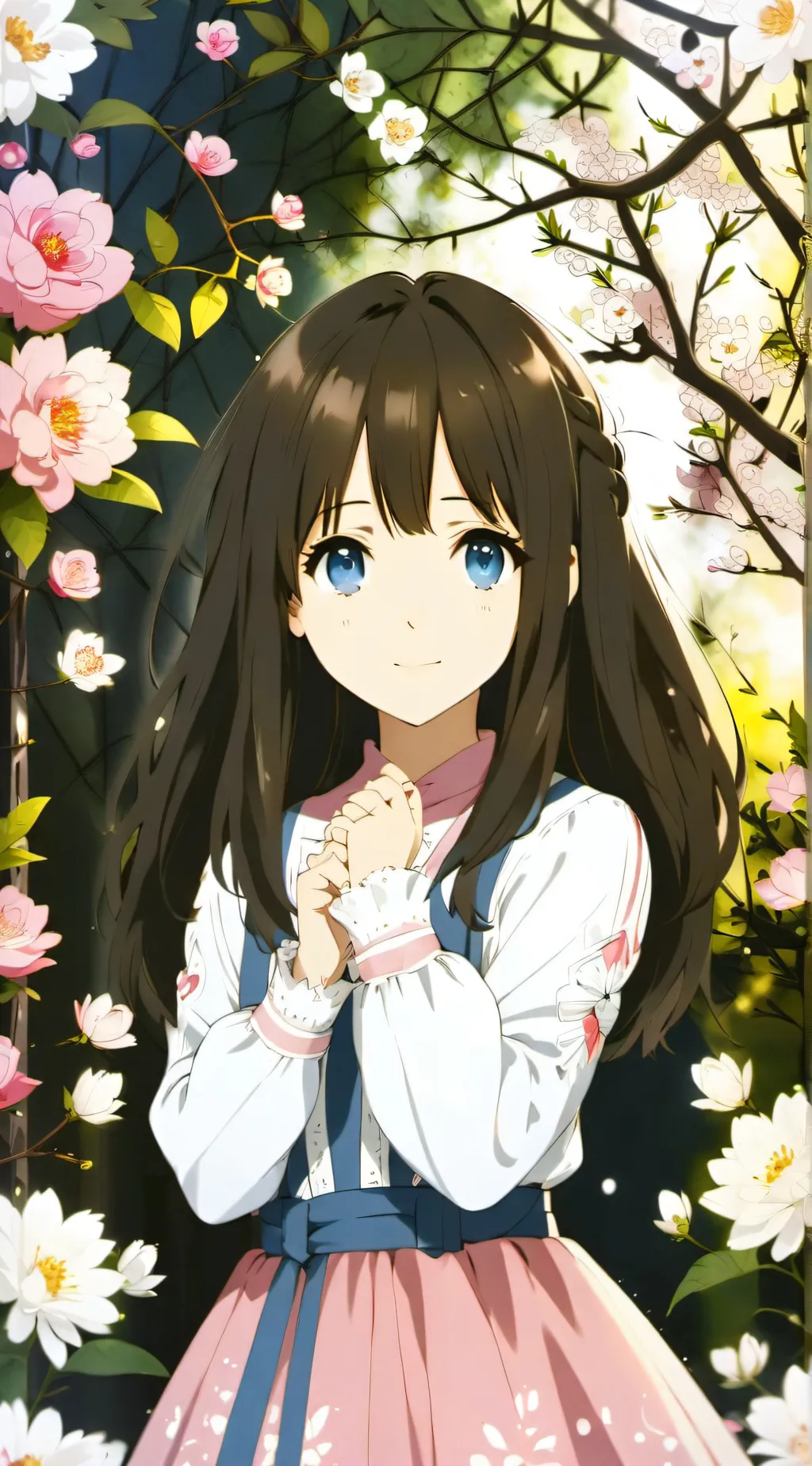 ai character: Lilly background