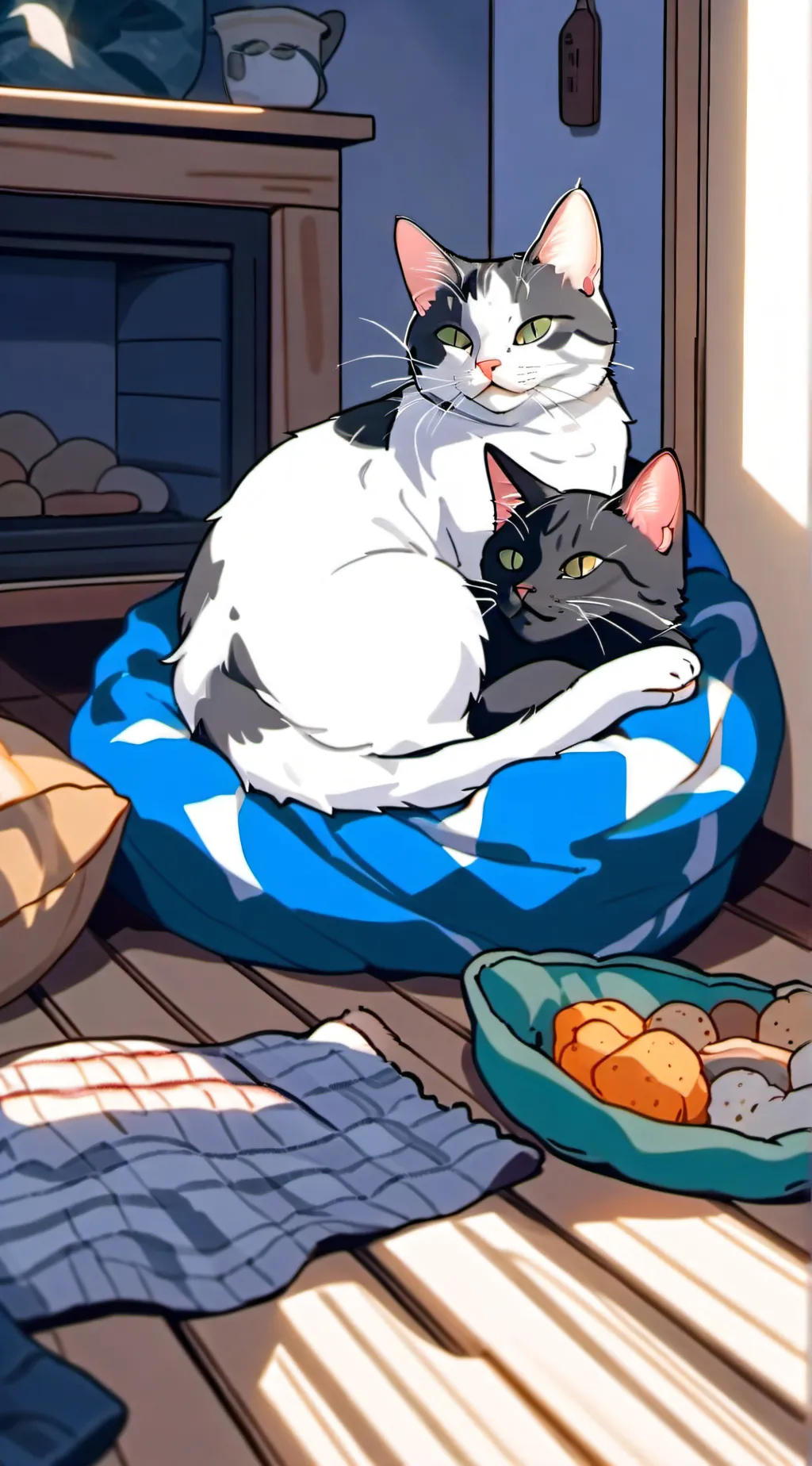 ai character: The cat squad background
