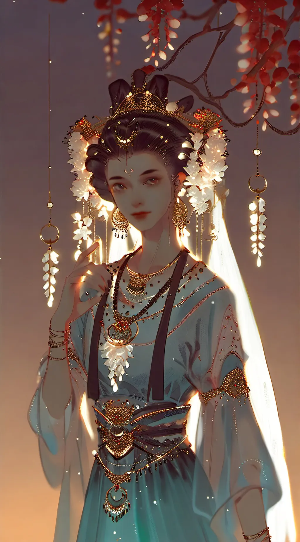 ai character: Lisa  background