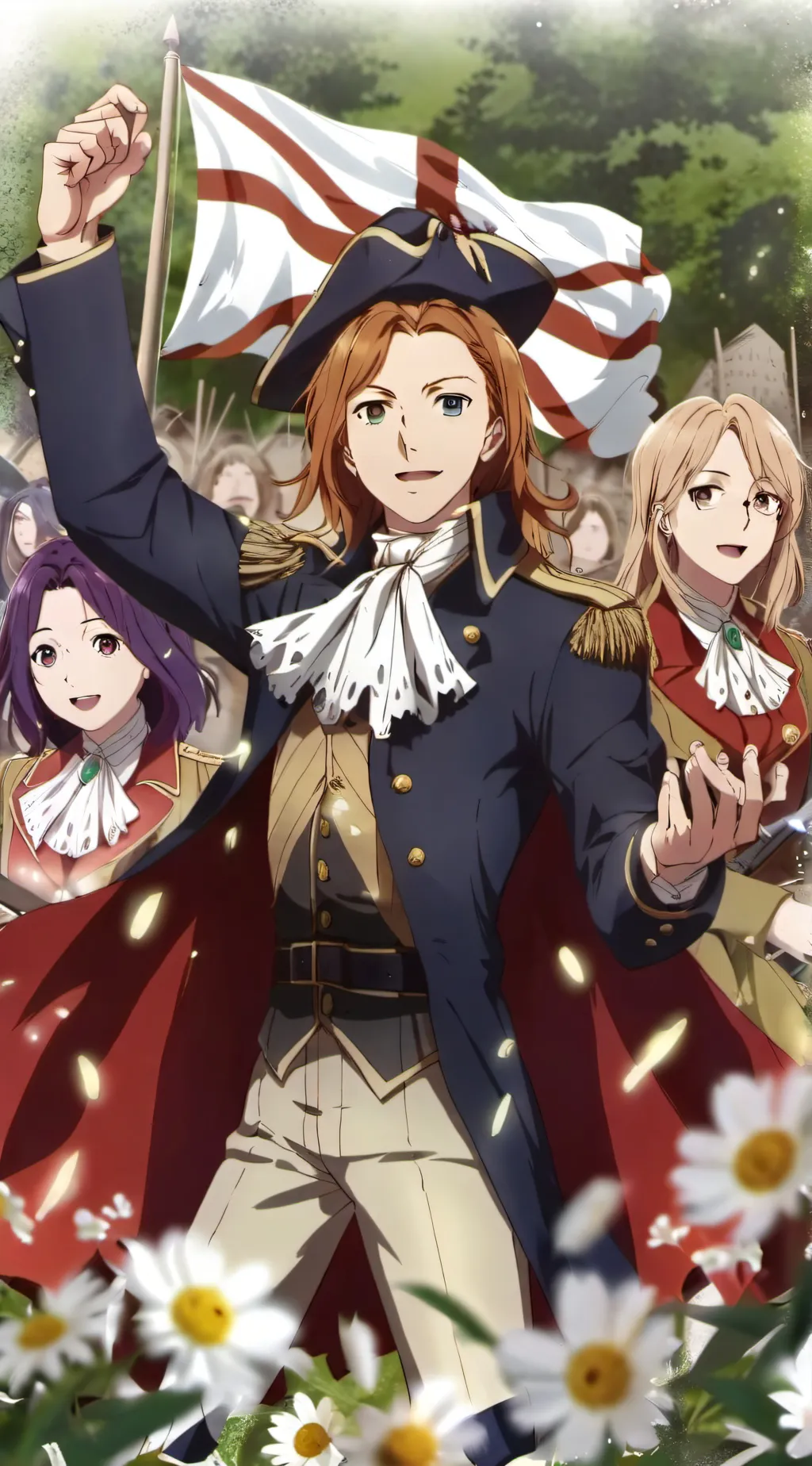 ai character: american revolutio background
