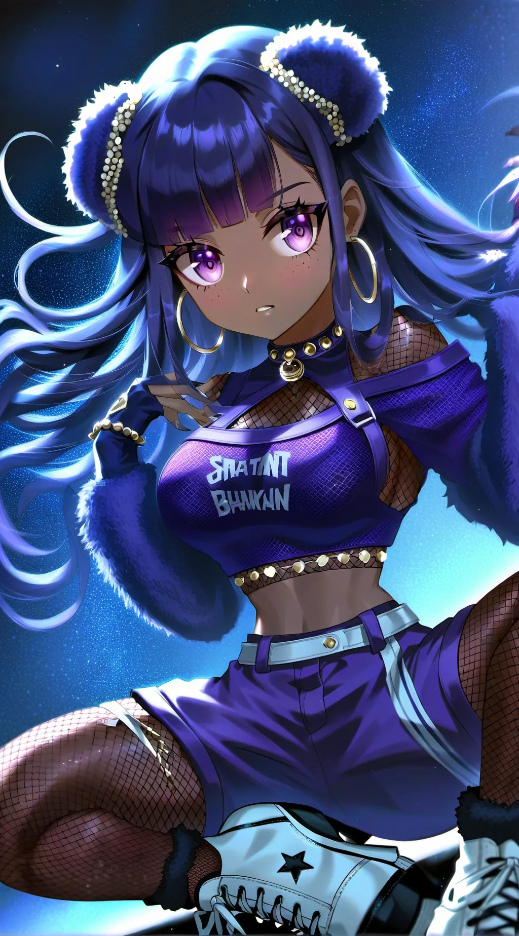ai character: 💜CECE💜 background