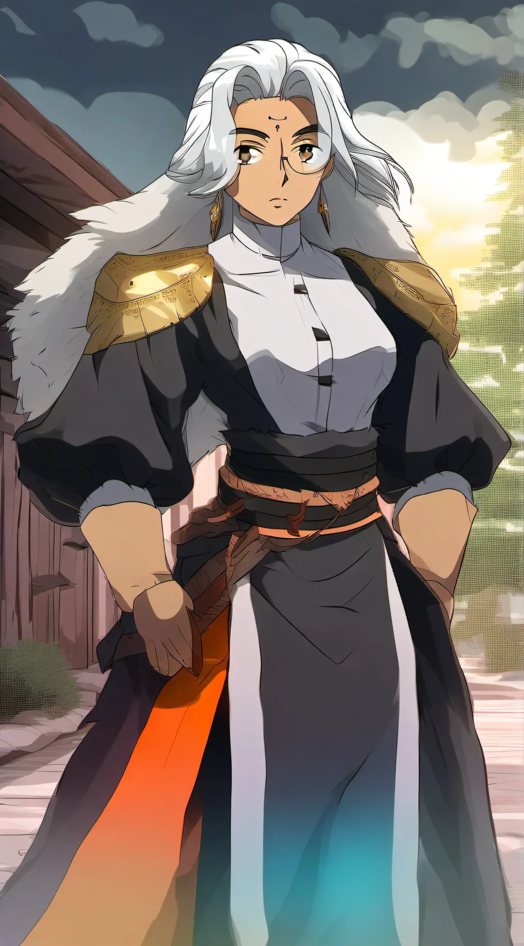 ai character: Pax forsythe  background