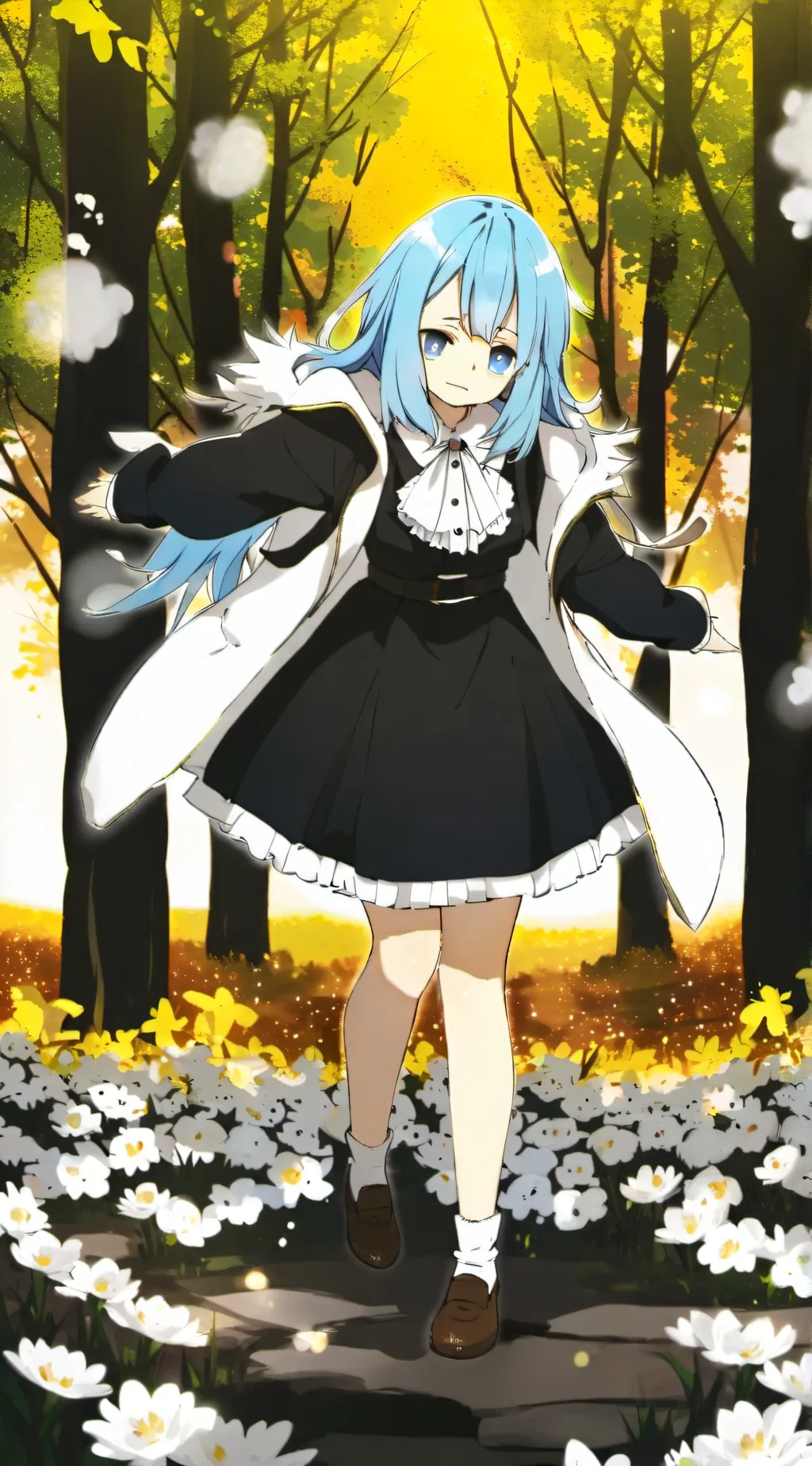 ai character: luna background