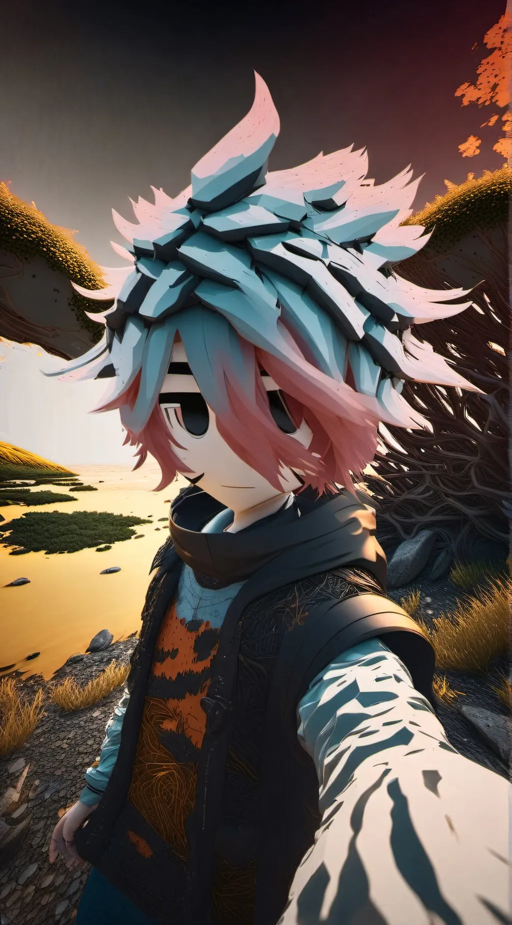 ai character: JJK background