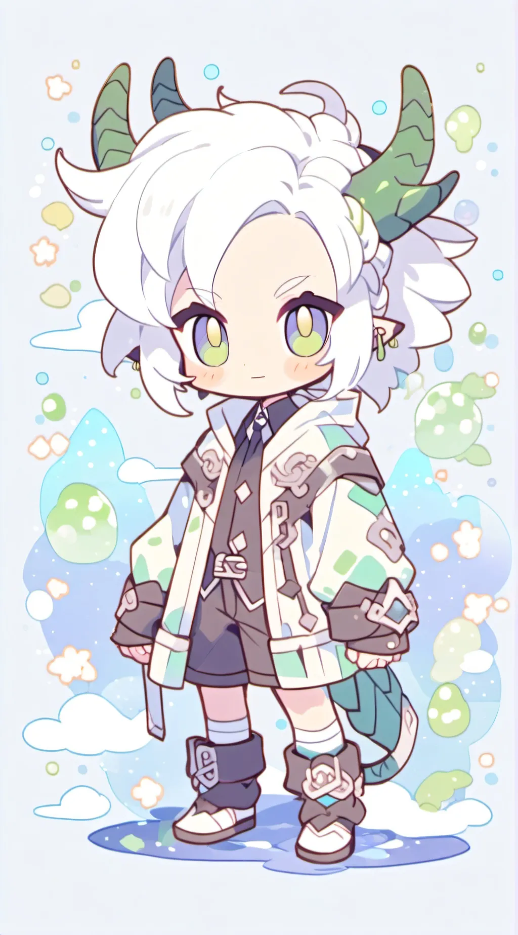 ai character: Drew background