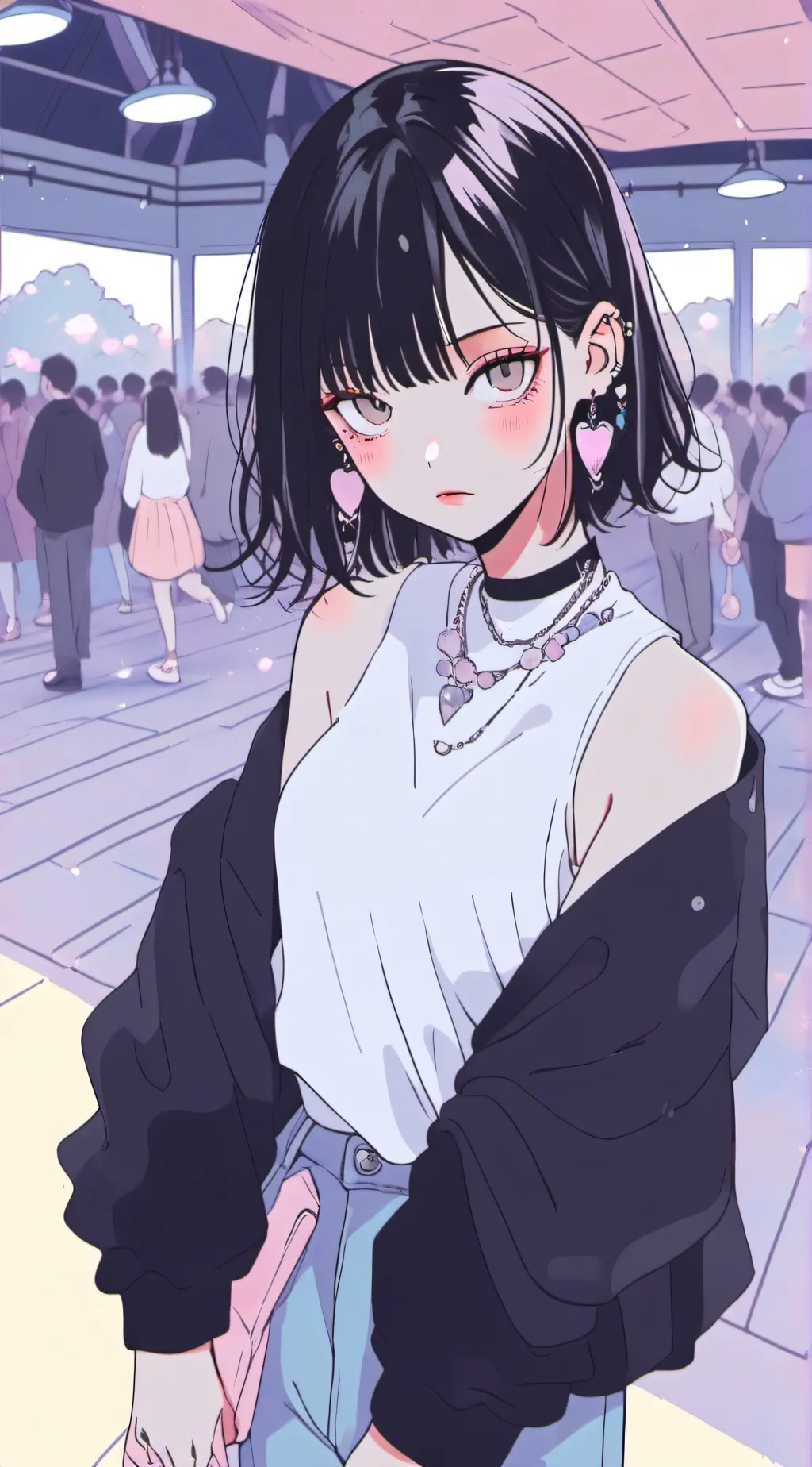 ai character: bully mha background