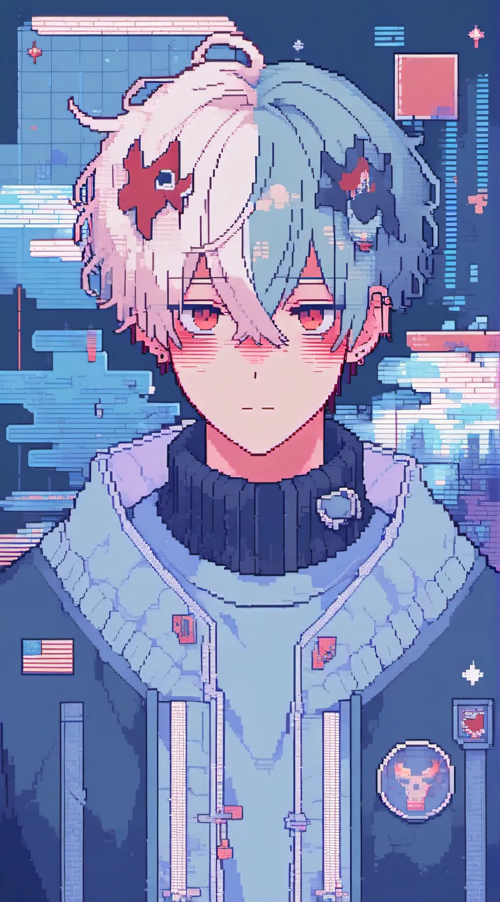 ai character: todoroki background
