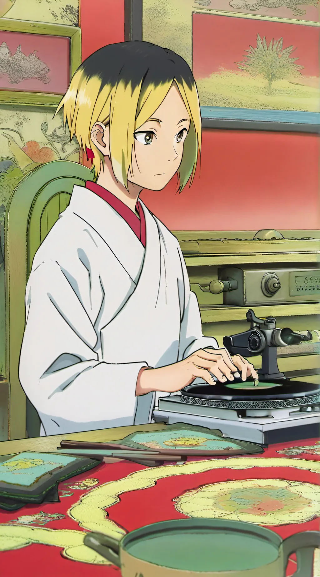 ai character: Kenma i guess background