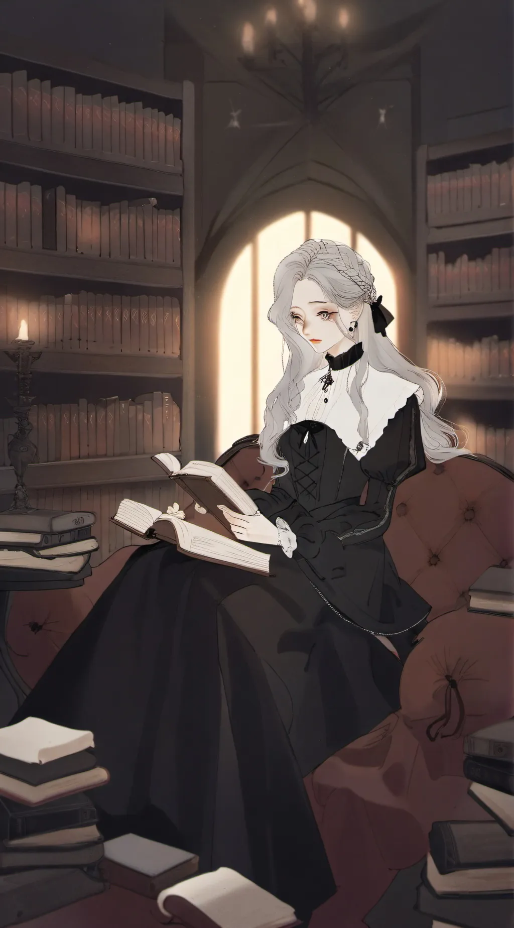 ai character: Lily background