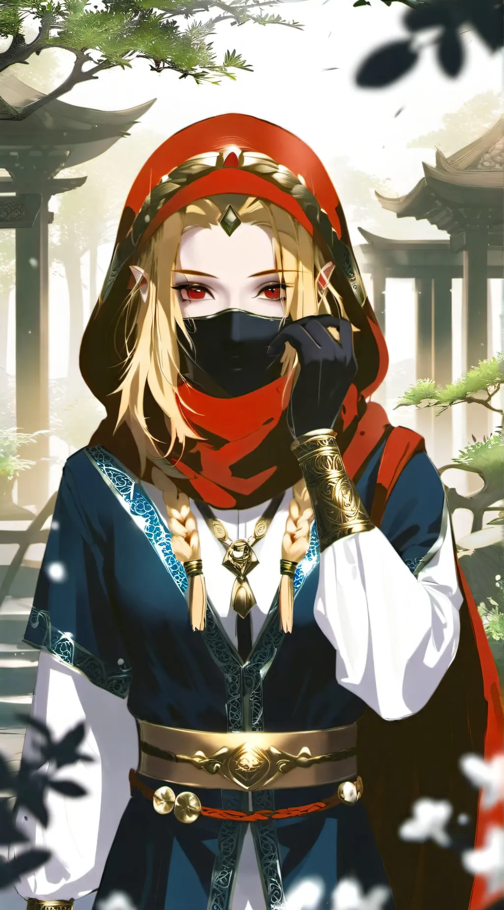 ai character: sheik background