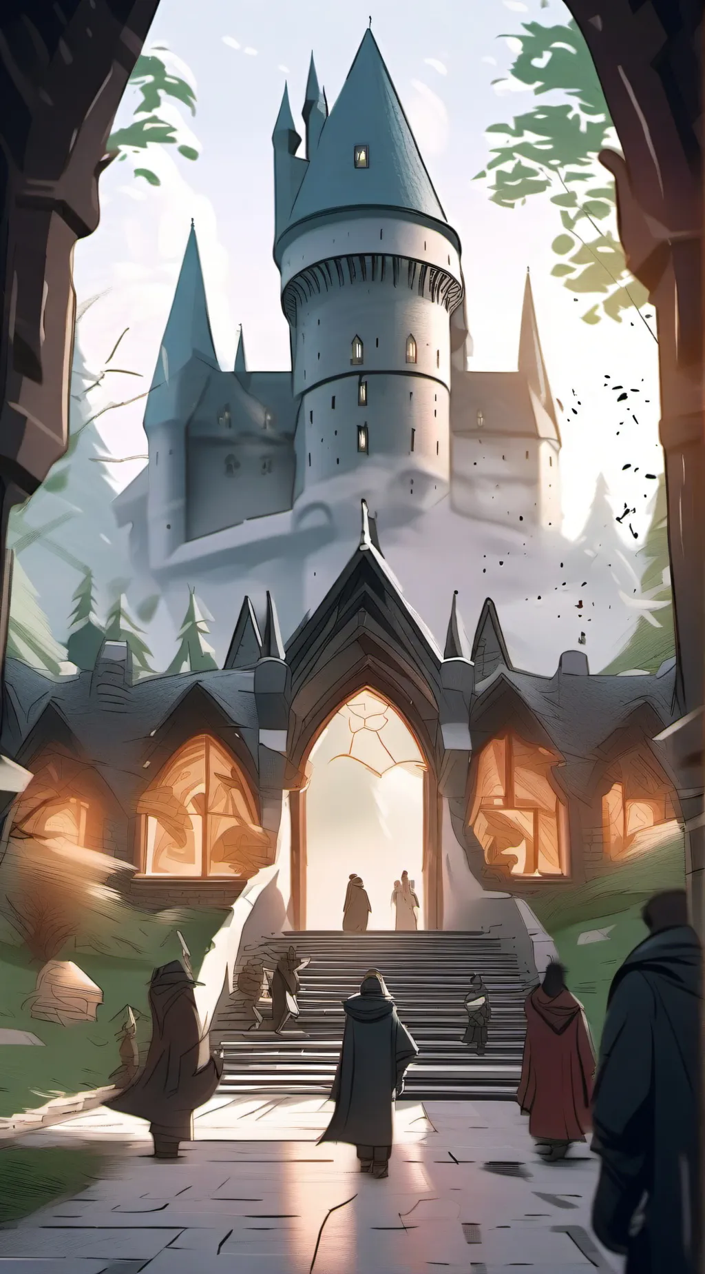 ai character: Slytherin gang background