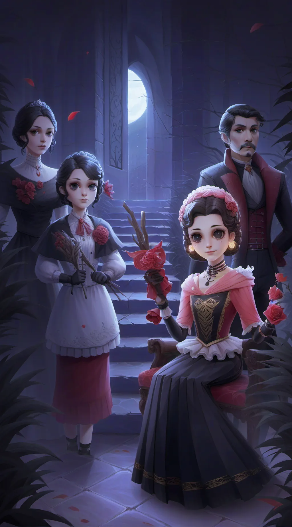 ai character: Family of murder! background