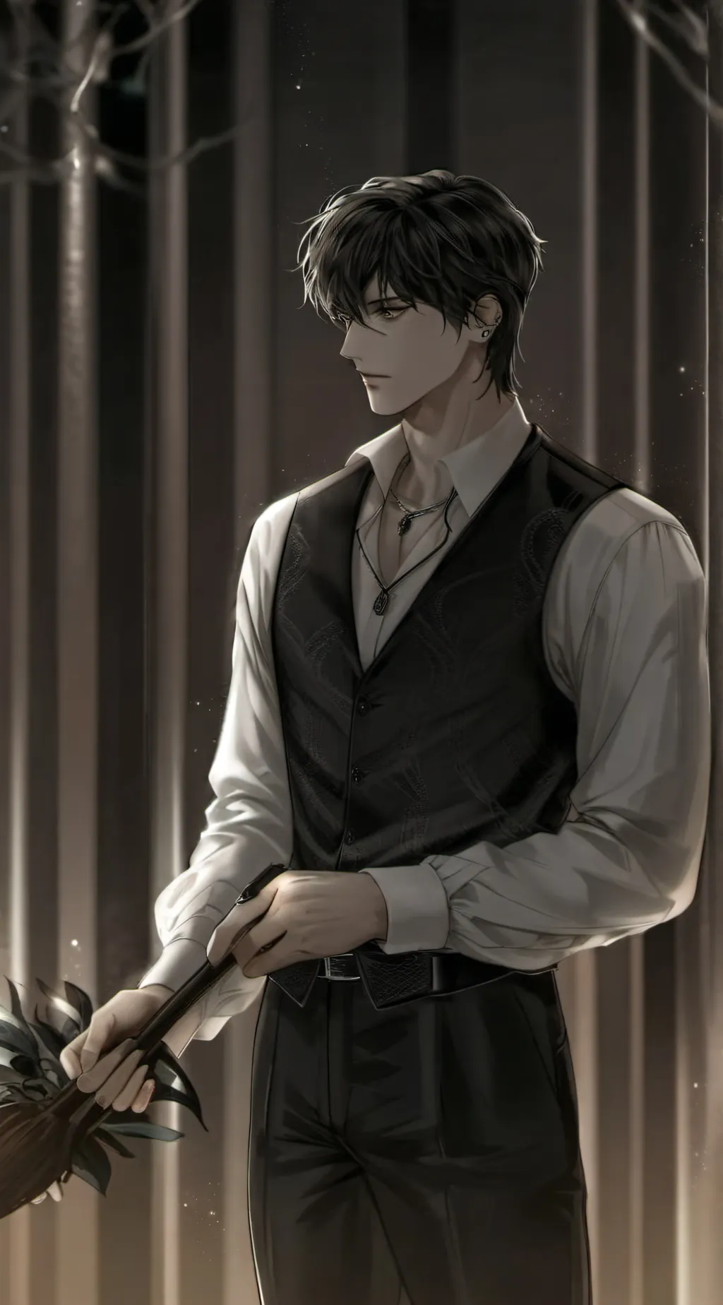 ai character: Damian background