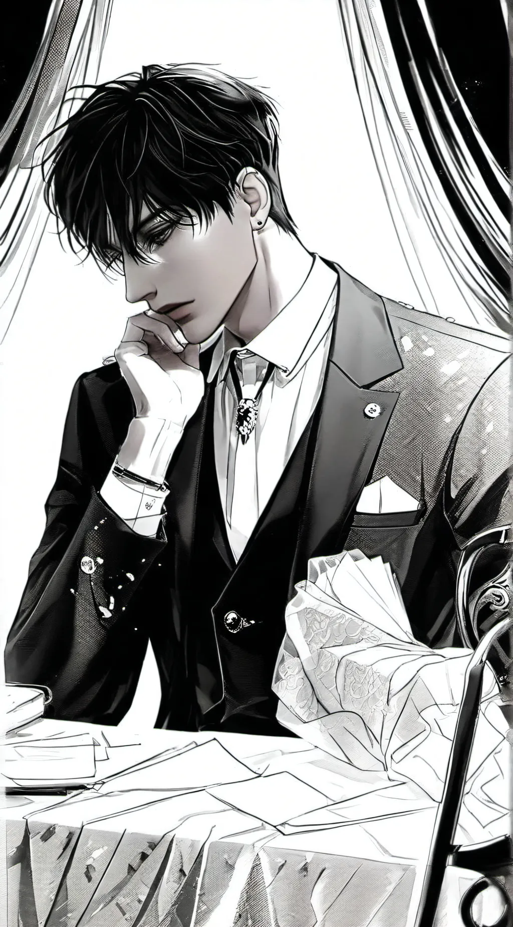 ai character: Matteo Crystaldi background