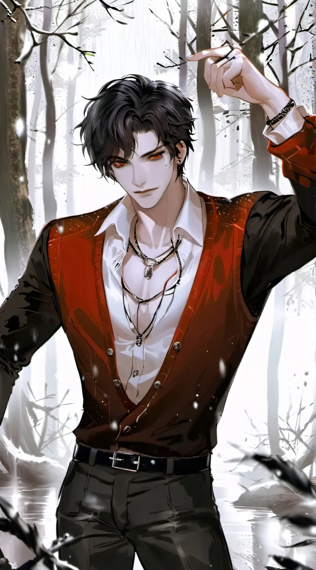 ai character: Asher~ background