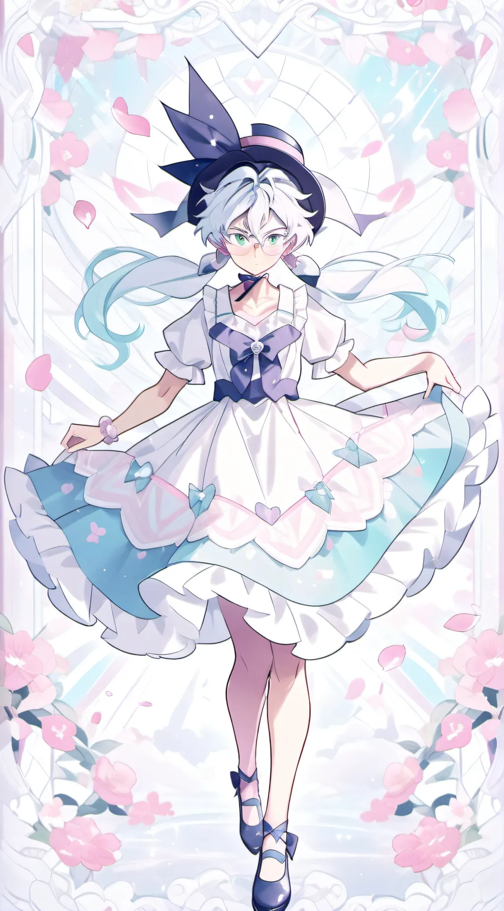 ai character: Goku is a girl background