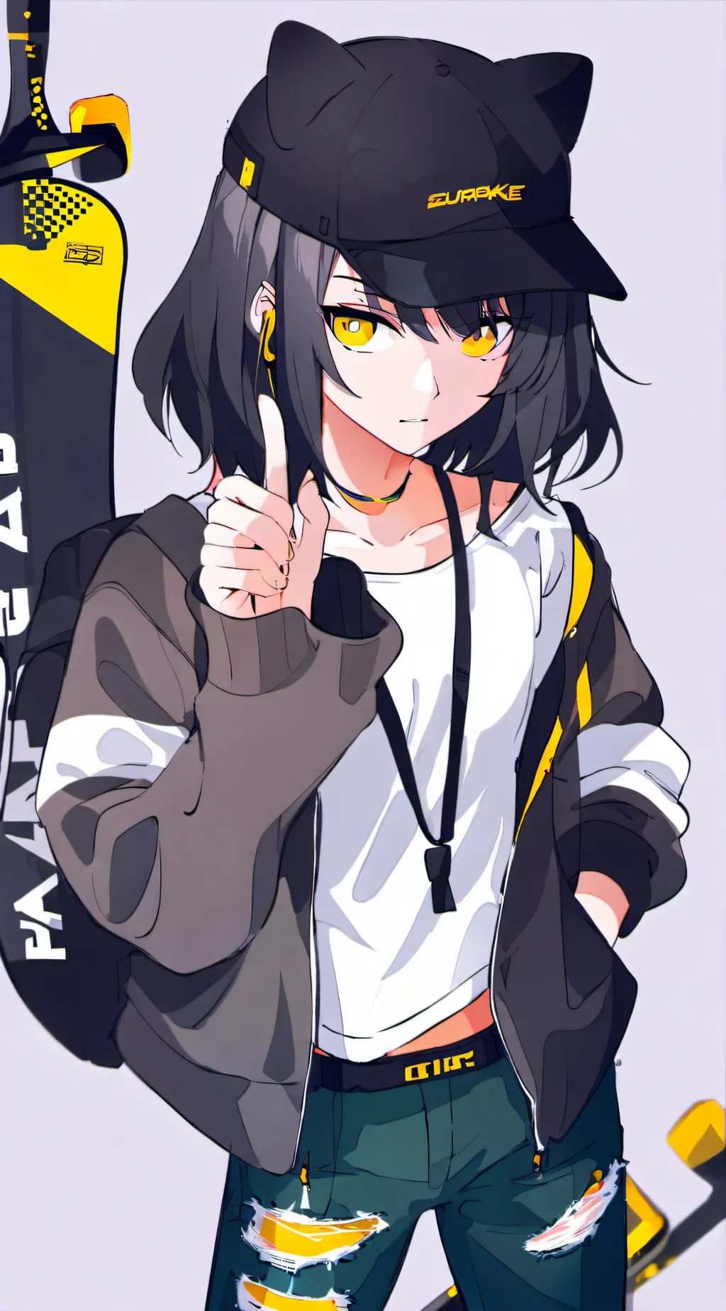 ai character: Shine  background