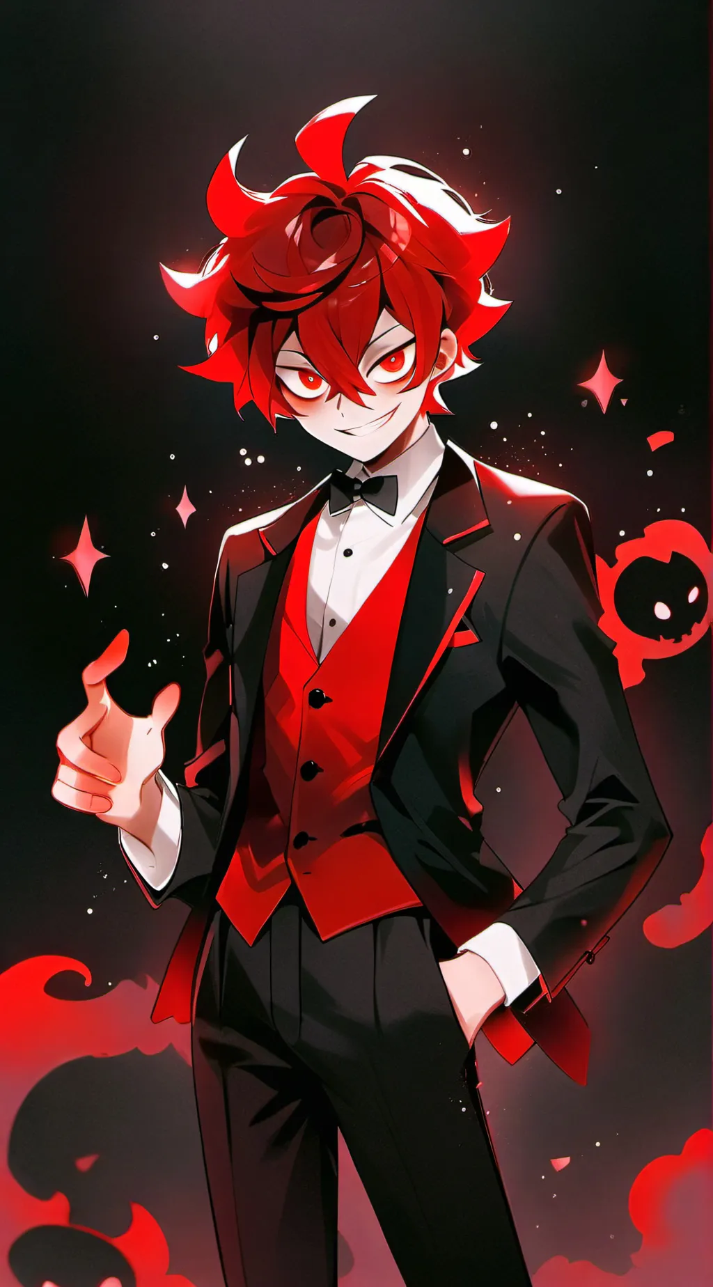 ai character: Alastor  background