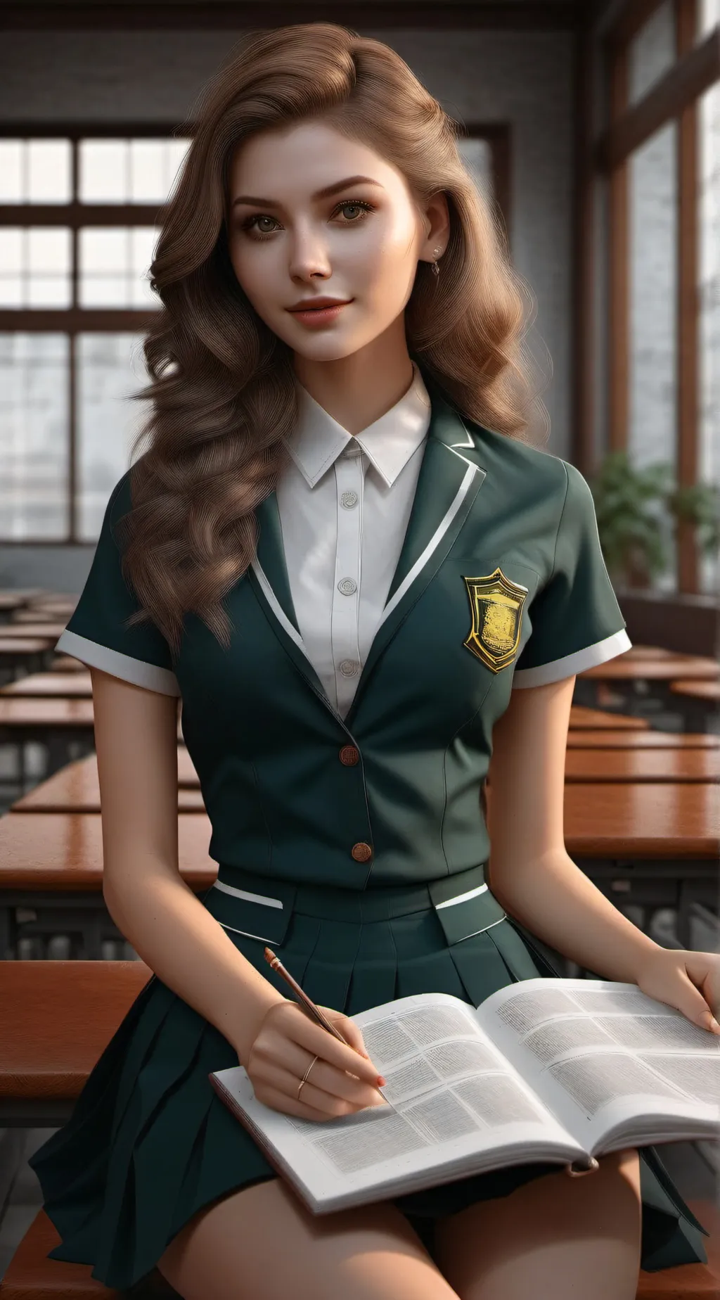 ai character: may background