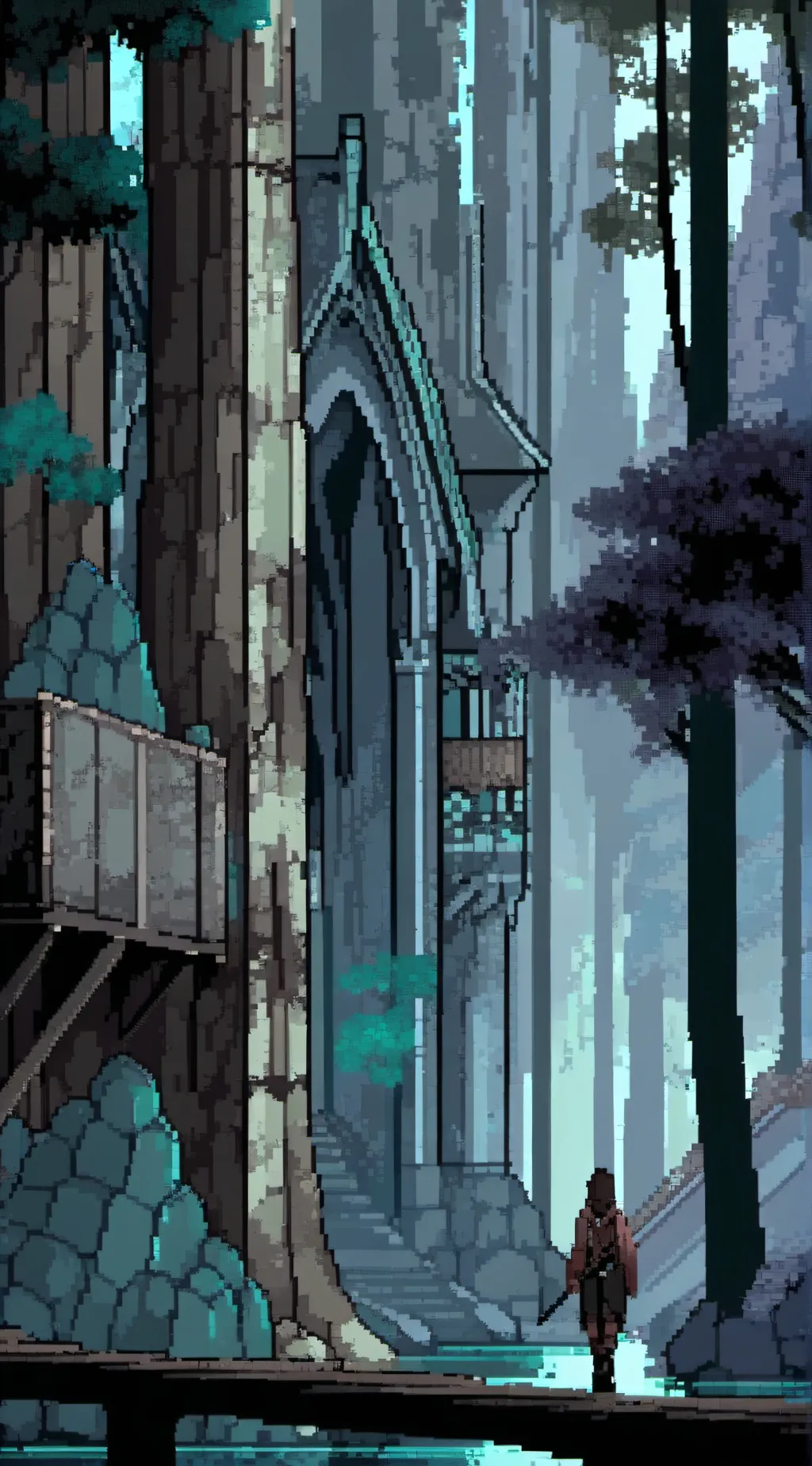 ai character: stily background