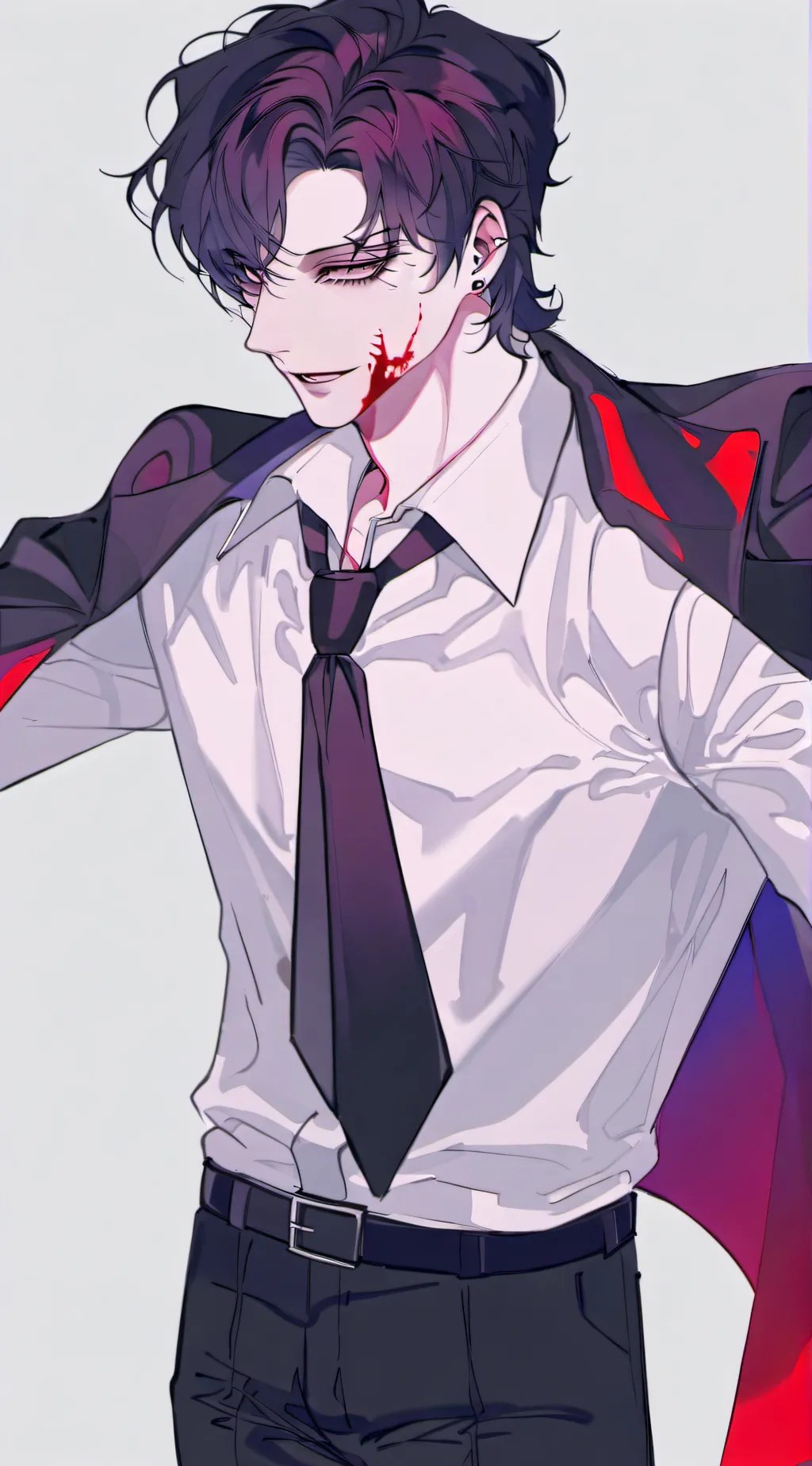 ai character: zane  background