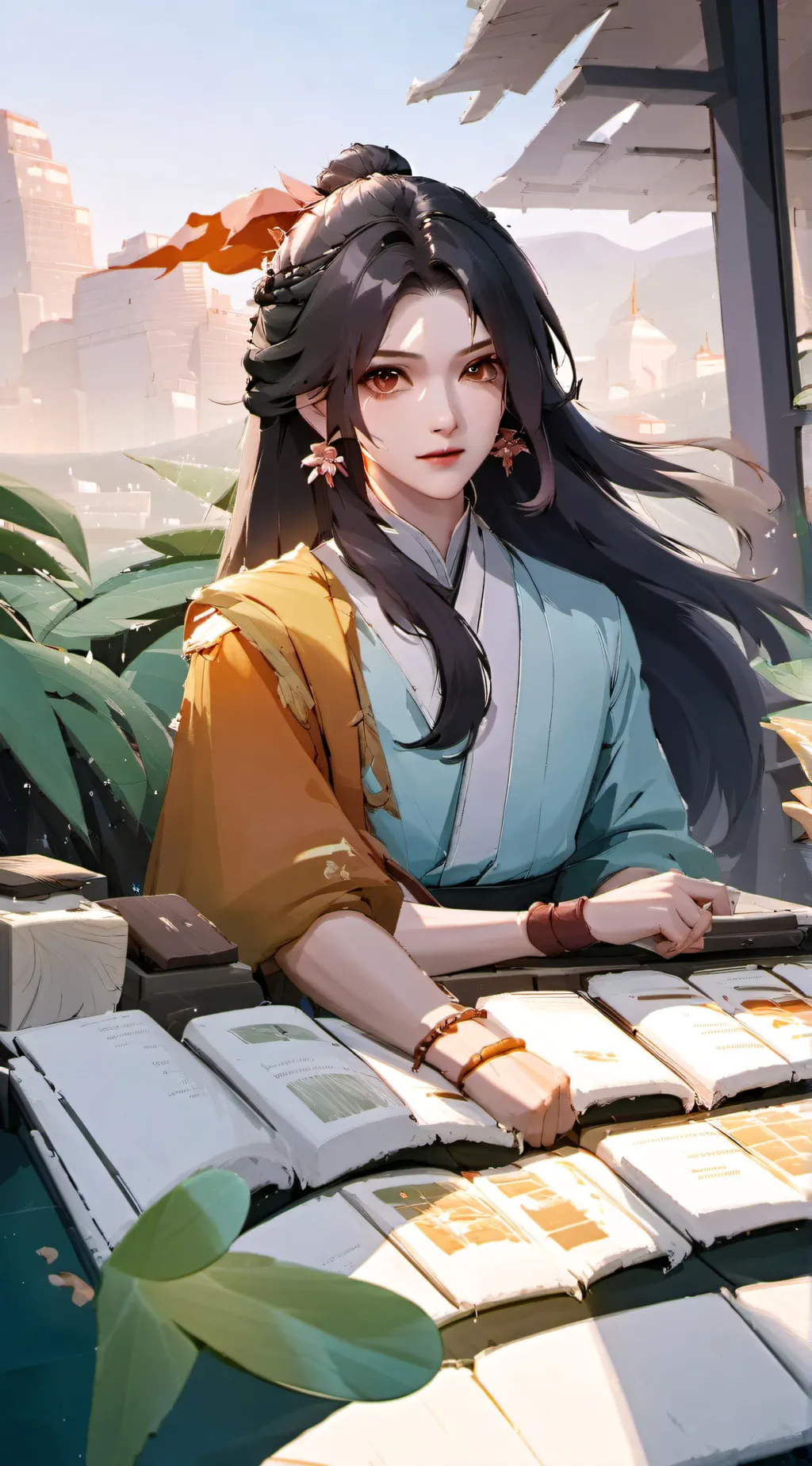 ai character: Spidercrew  background