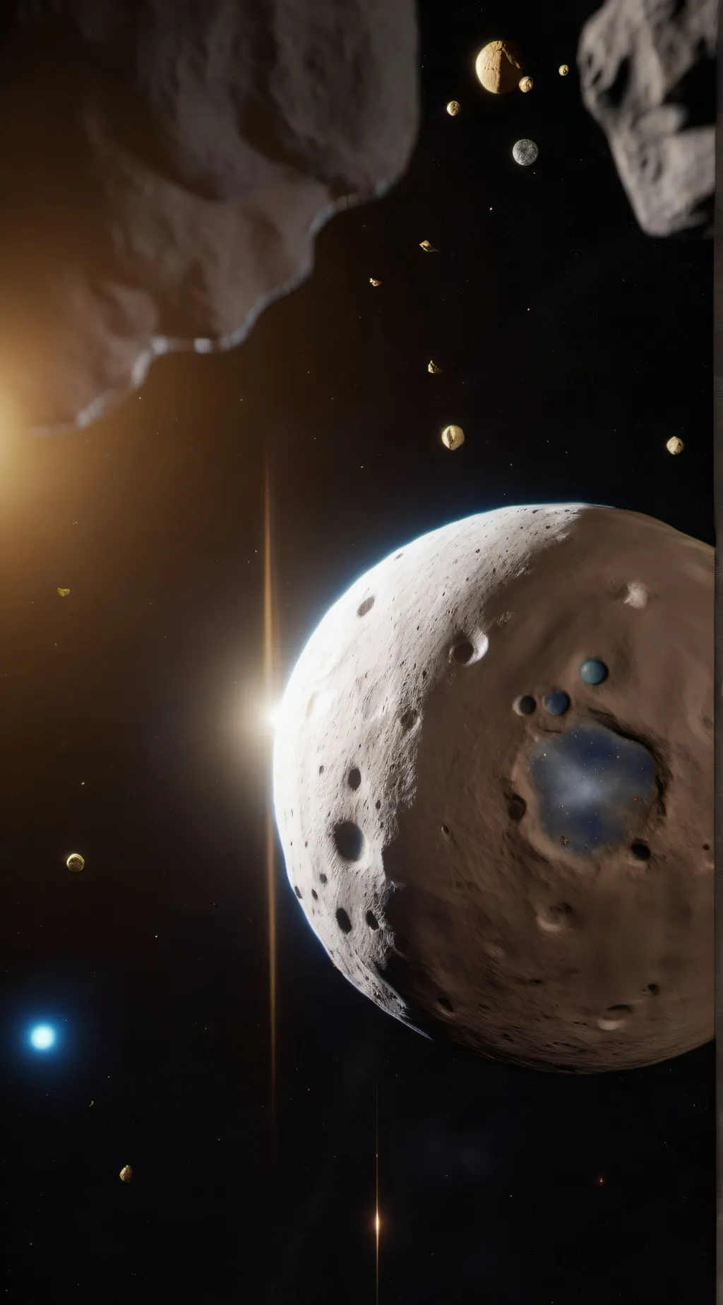 ai character: Ceres solarballs  background