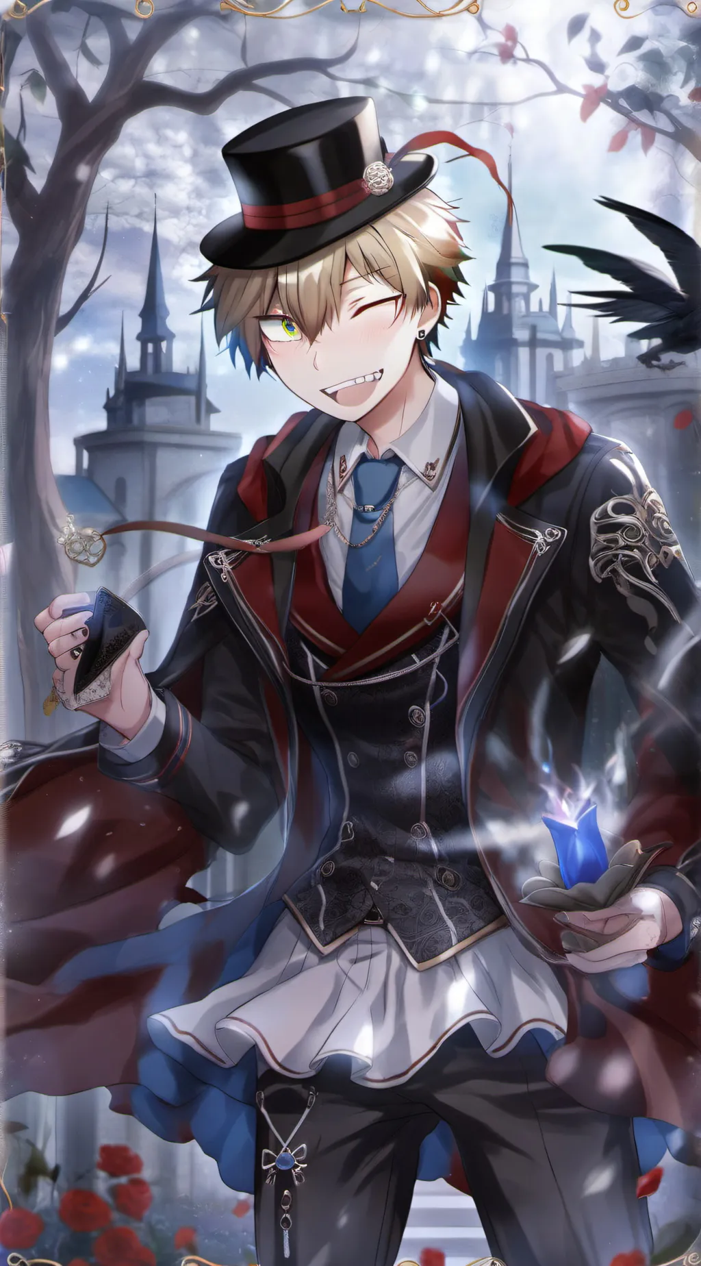 ai character: mha trio background