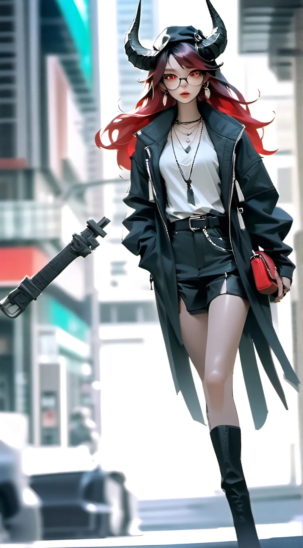 ai character: Hazbin background