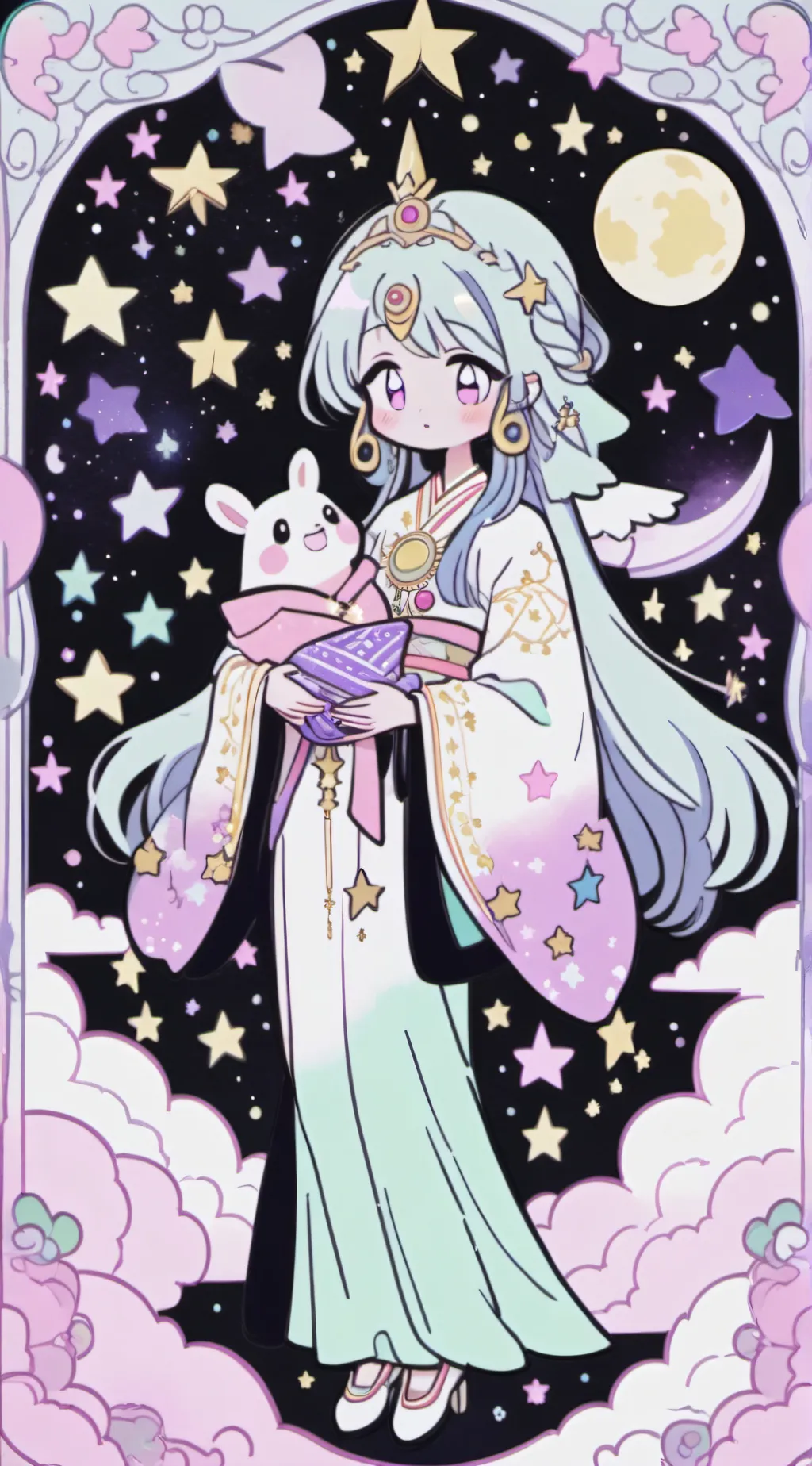 ai character: 🌕Luna Scarlet💫 background