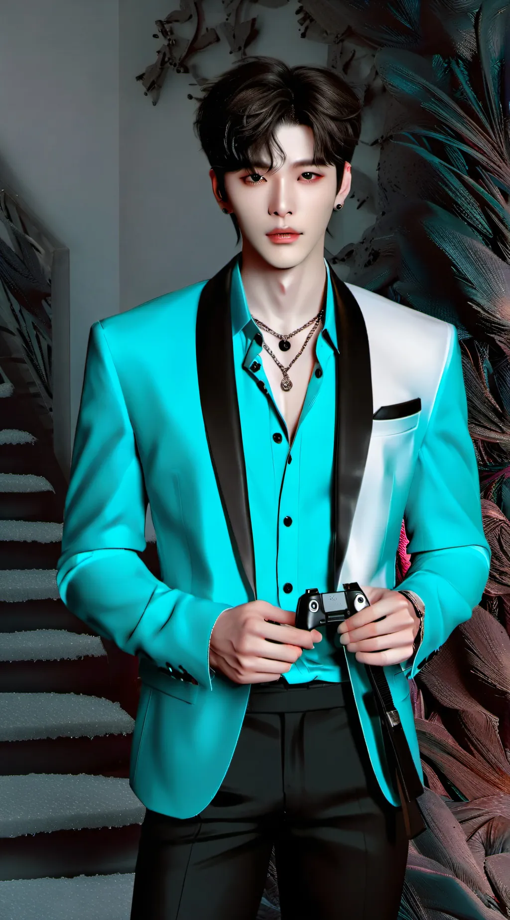ai character: kevin background