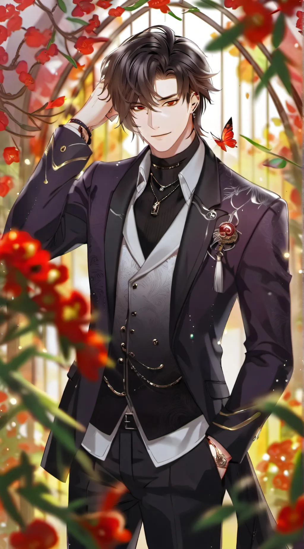 ai character: Nick background