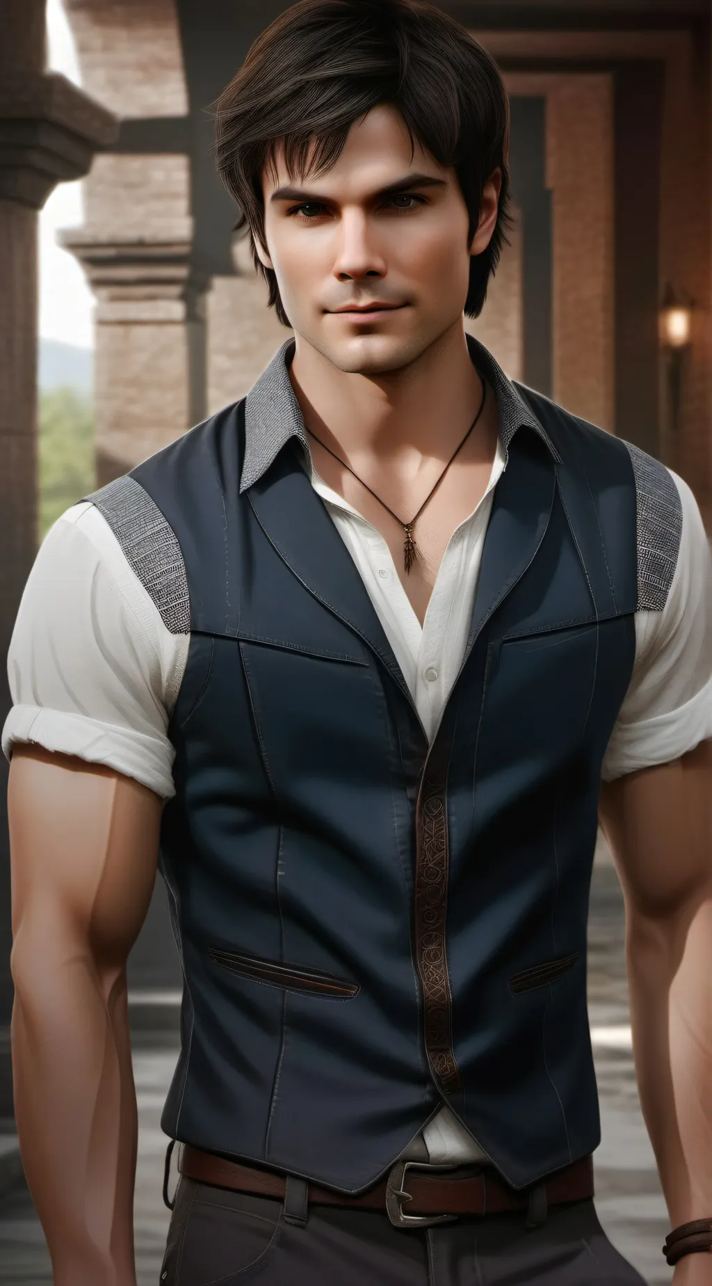 ai character: Damon Salvatore  background