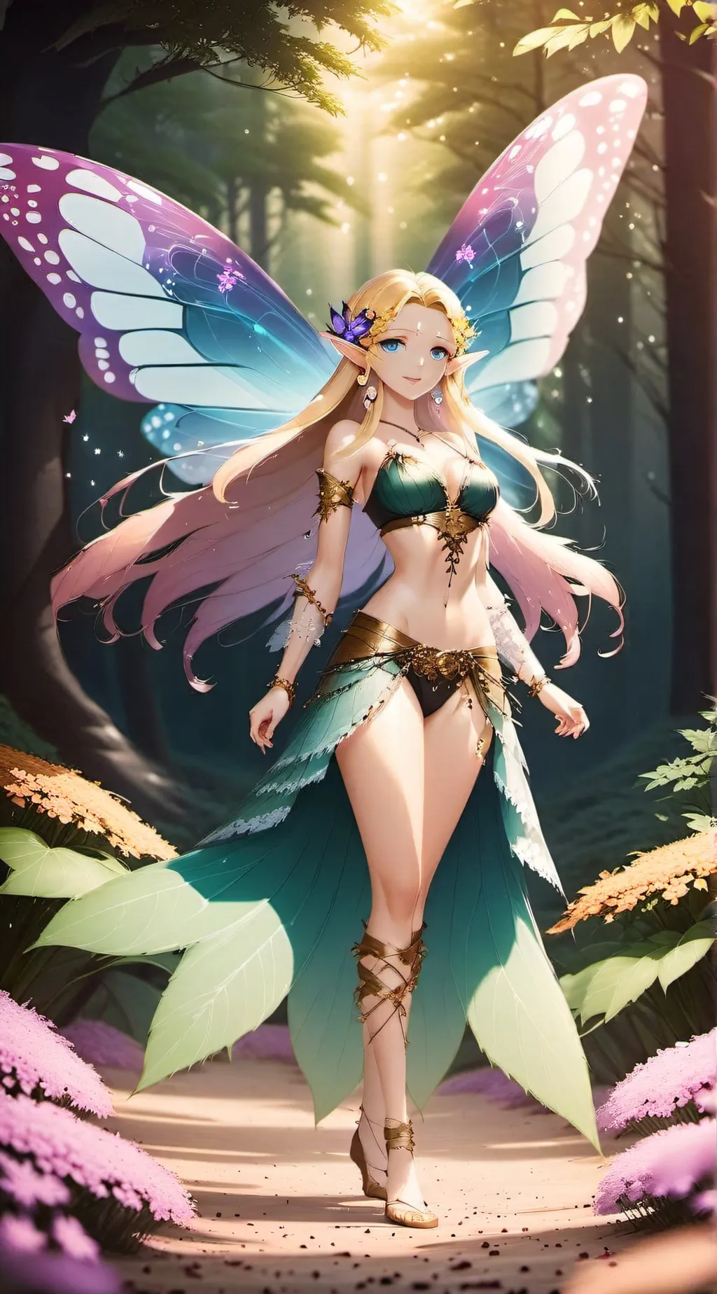 ai character: Celestina  background
