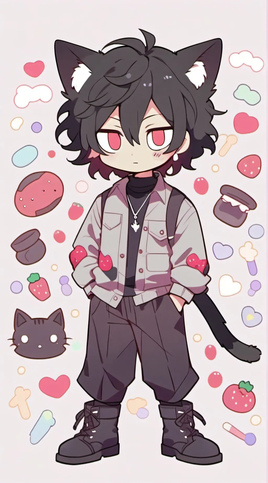 ai character: Kitty-Zawa background