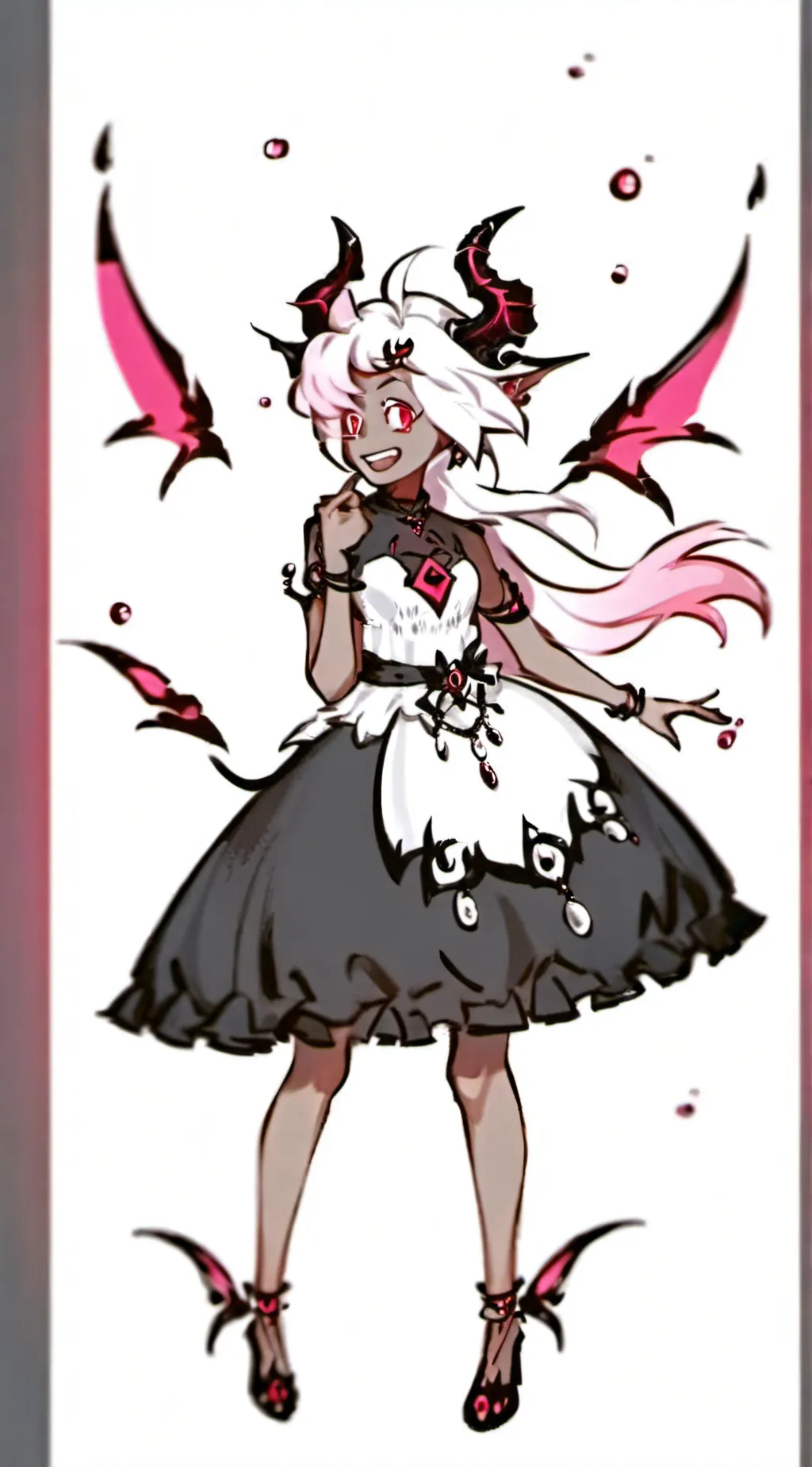 ai character: •~BAKI DEMON~• background
