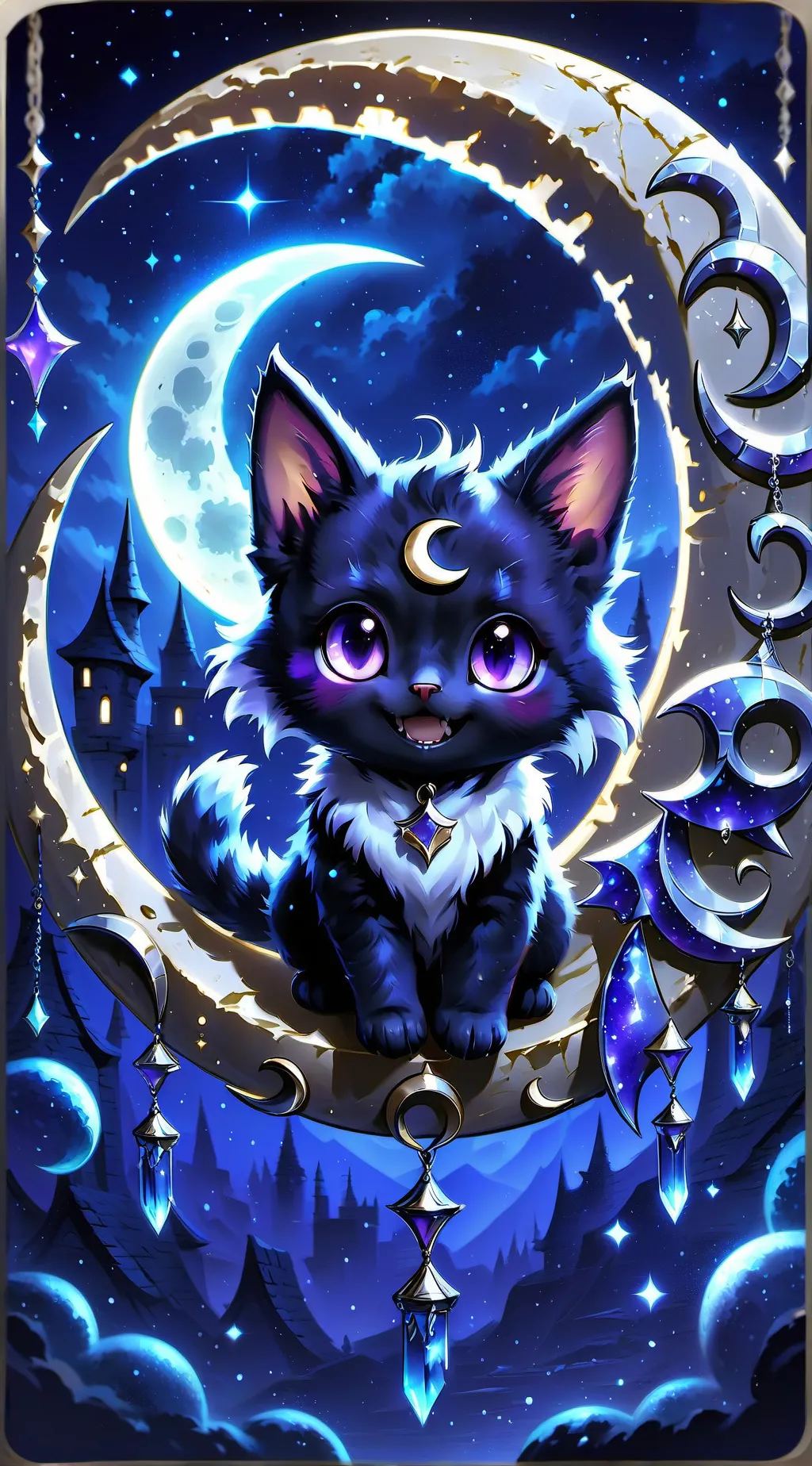 ai character: |Smiling critters| background