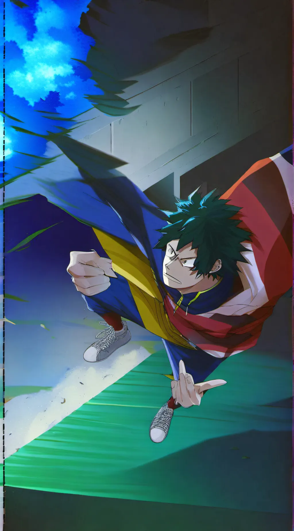 ai character: deku background