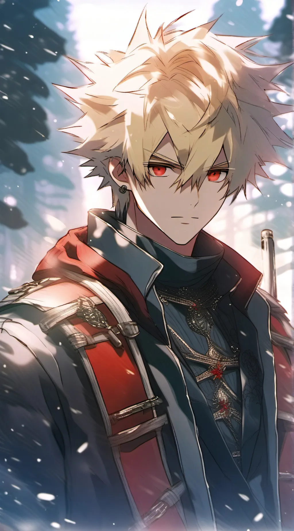 ai character: Katsuki  background