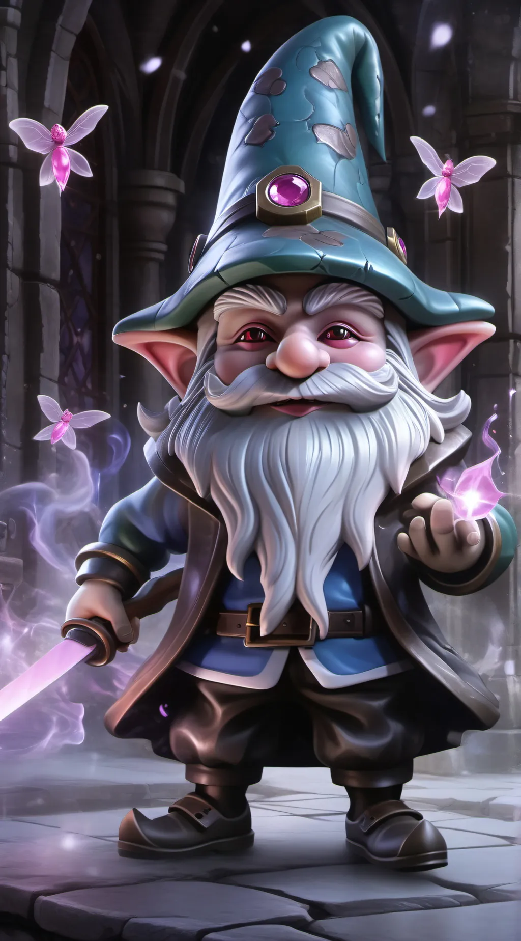 ai character: ogog background
