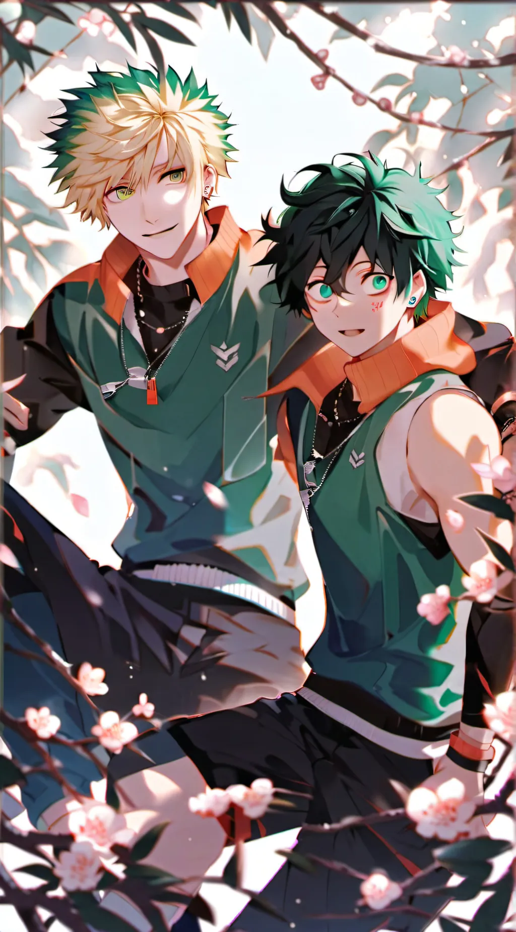 ai character: MHA parents  background