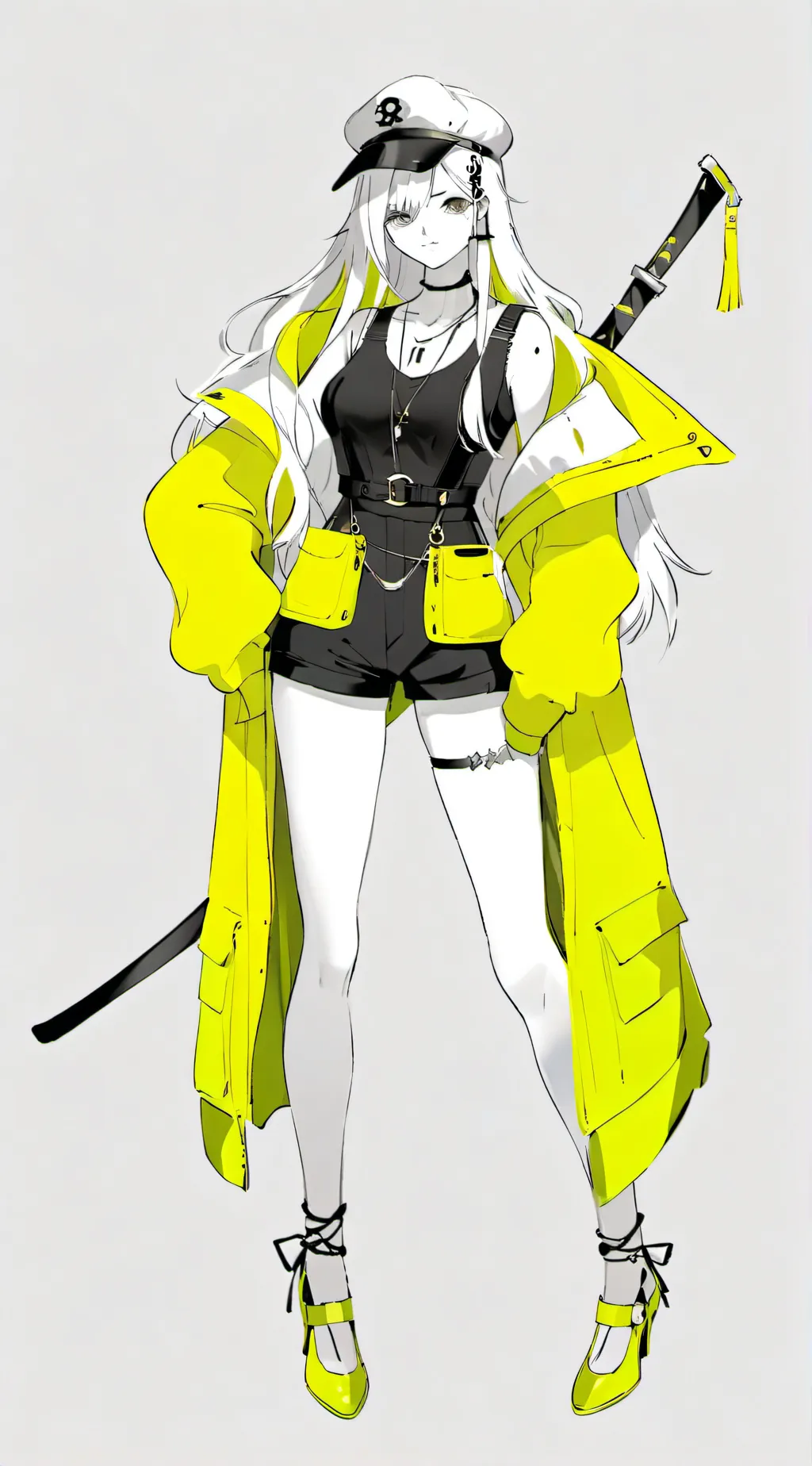 ai character: one piece background