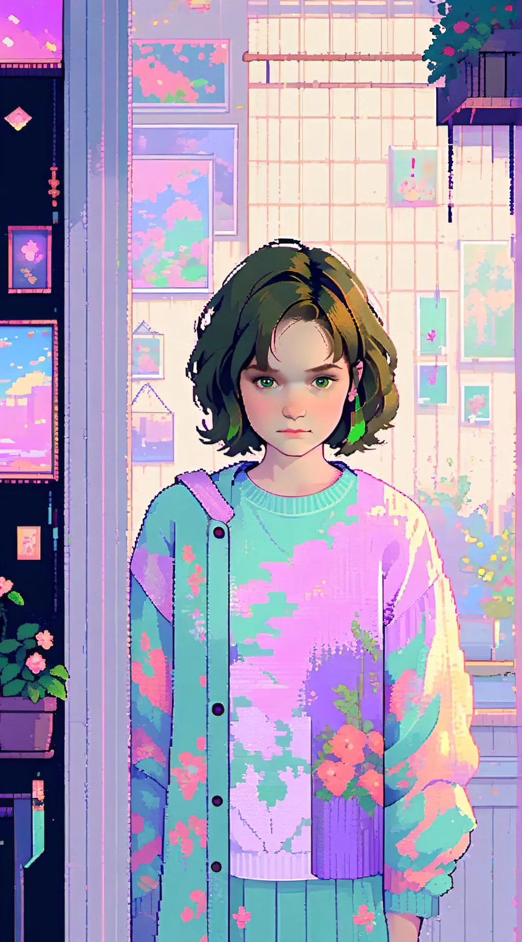 ai character: Vivi background