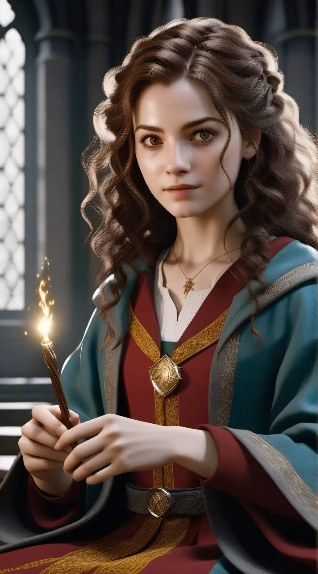 ai character: Hermione Granger background