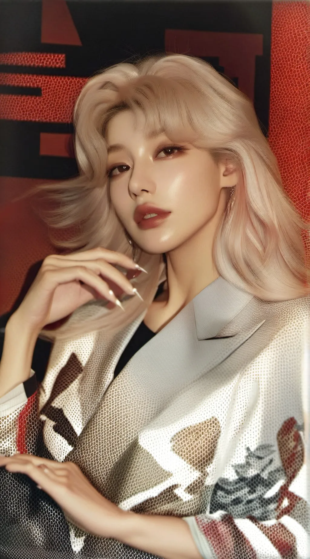 ai character: Da-Eun  background