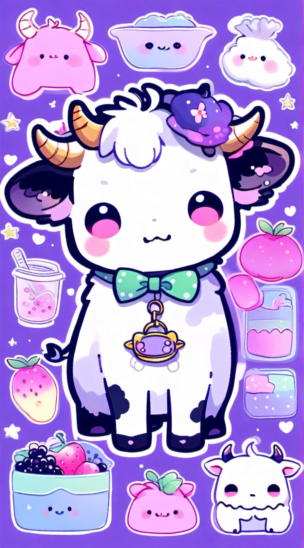 ai character: Milkey  background