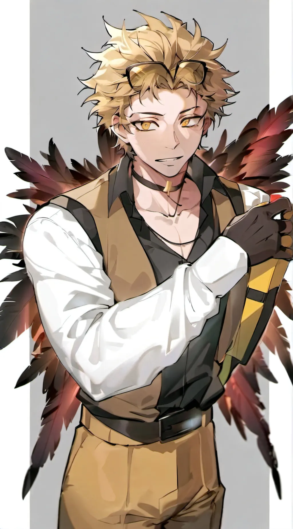 ai character: MHA background